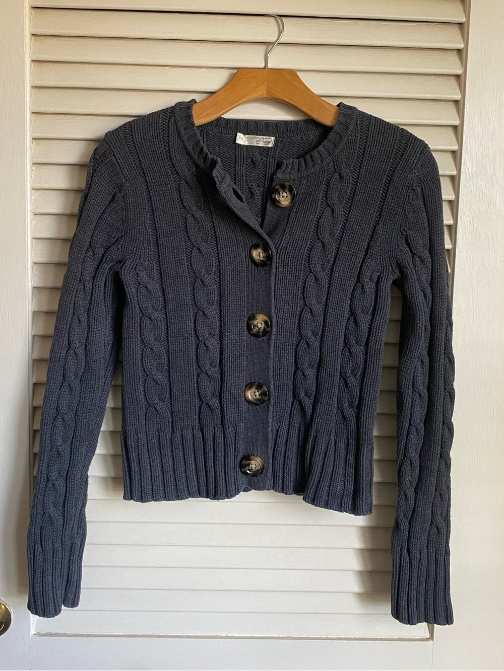 Old Navy Vintage Y2K Cable Knit Perfect Fit Cardigan